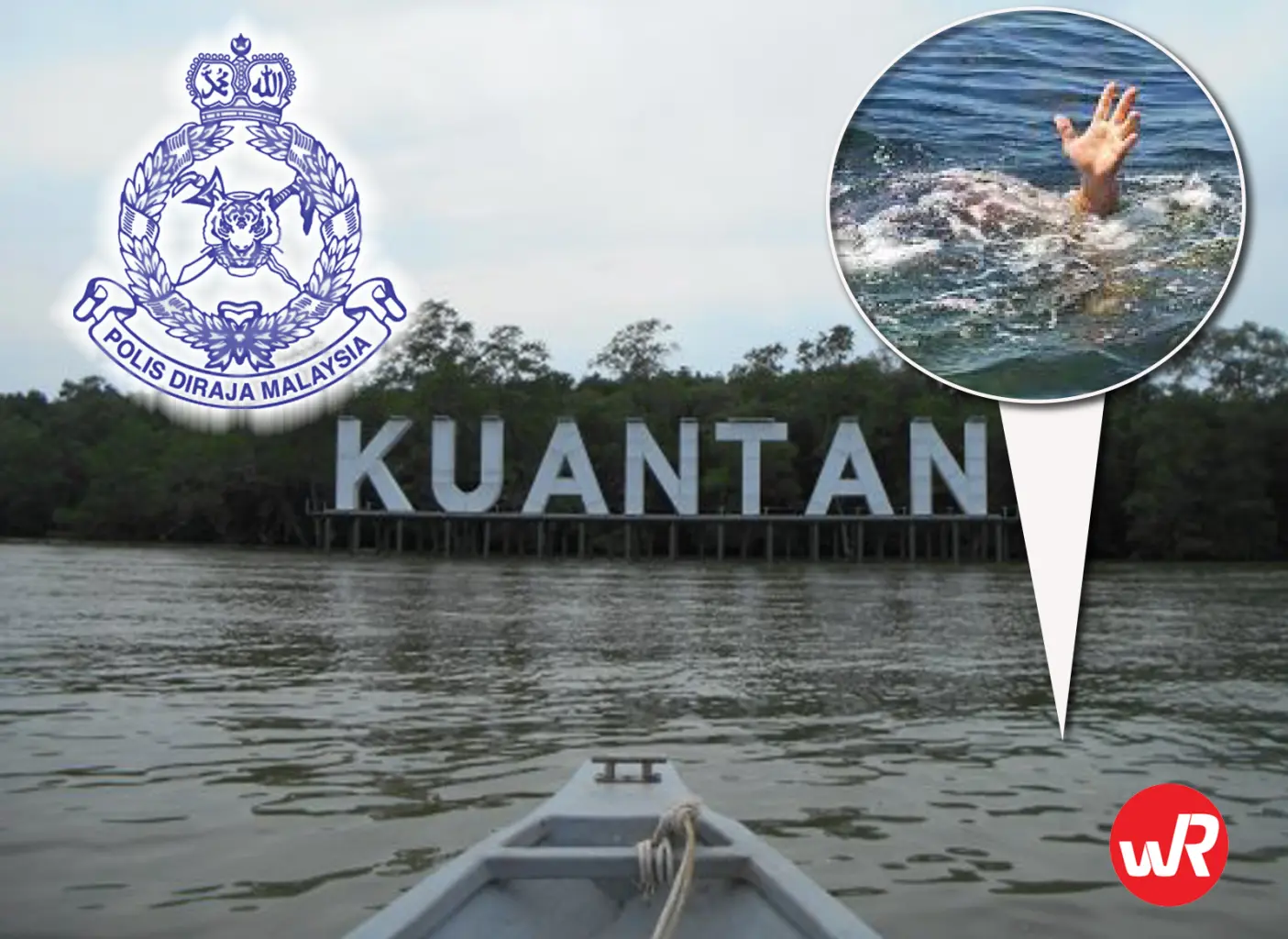 Lelaki ditemukan lemas di Sungai Kuantan