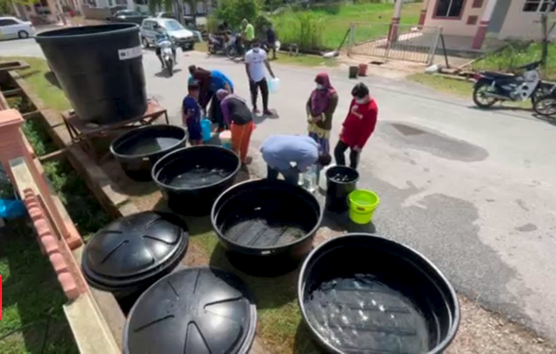 Pengguna air di Kuala Nerus, Kuala Terengganu kembali ‘merana’
