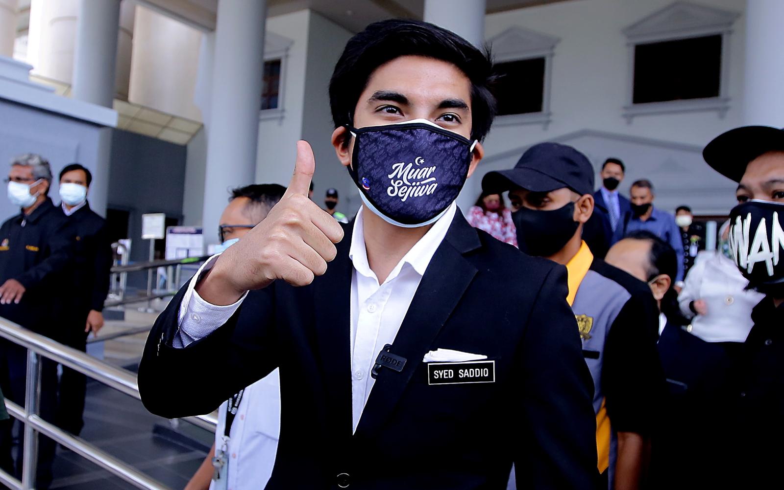 Syed Saddiq mengaku tidak bersalah dua pertuduhan gubah wang haram