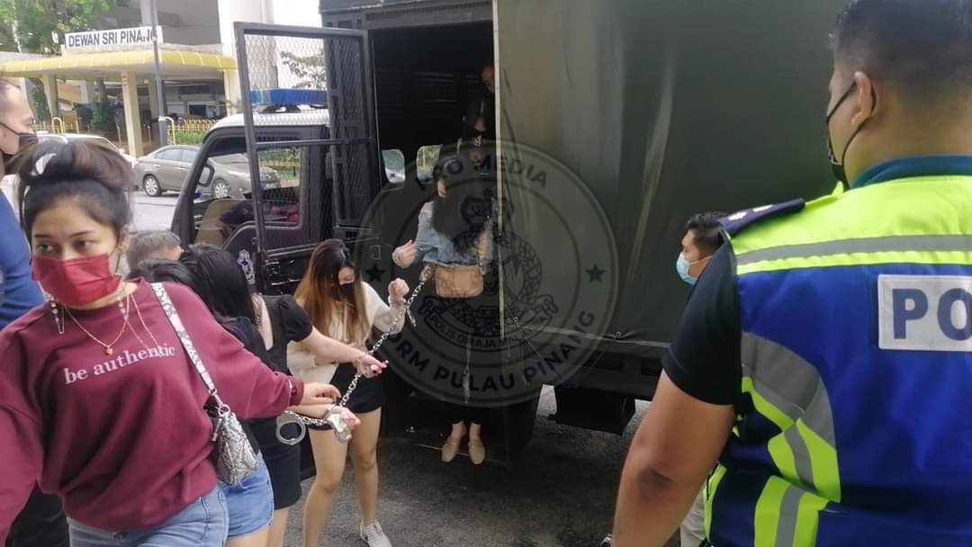 124 dipercayai terlibat kongsi gelap ditahan di pusat KTV