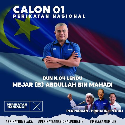 abdullah mahadi PRN Melaka