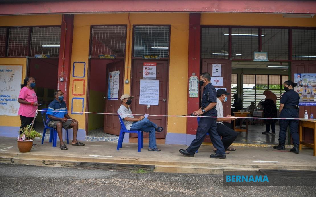 Proses pengundian PRN Melaka berjalan lancar