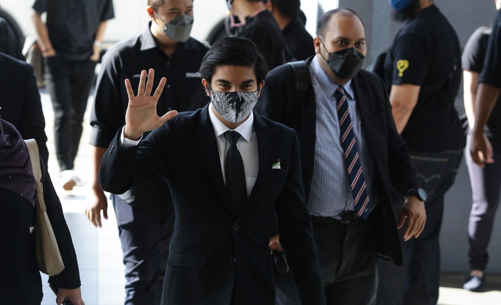 syed saddiq kehilangan