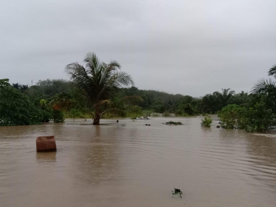 Segamat daerah pertama banjir di Johor, 456 mangsa berpindah