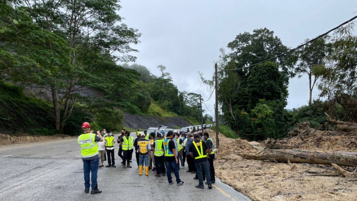 13 laluan di NS tutup ekoran tanah runtuh, banjir