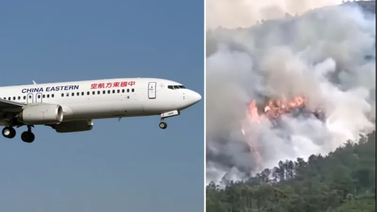 [VIDEO] Pesawat China Eastern Airlines bawa 132 penumpang terhempas