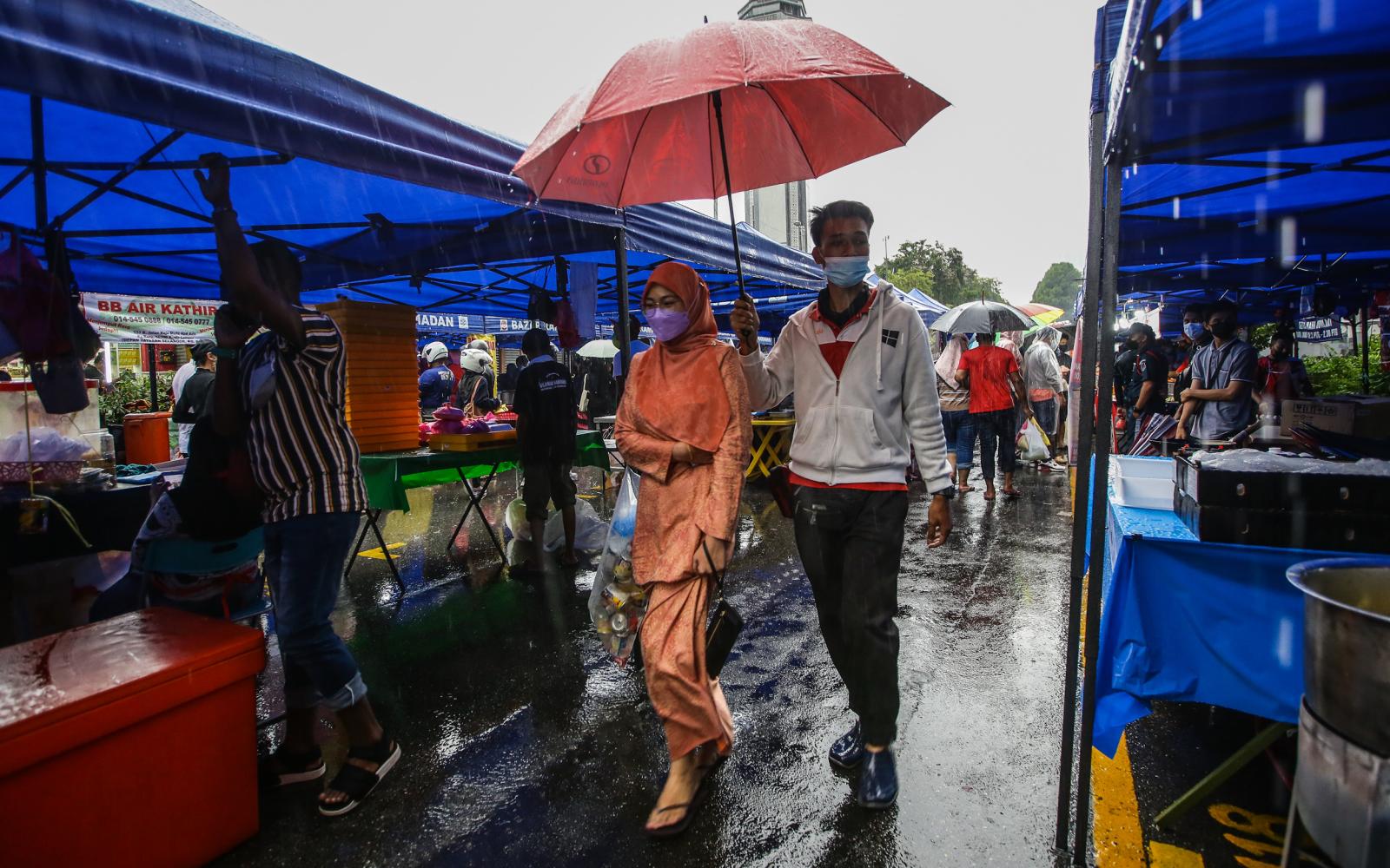 MetMalaysia keluar amaran hujan berterusan tahap bahaya di 4 negeri