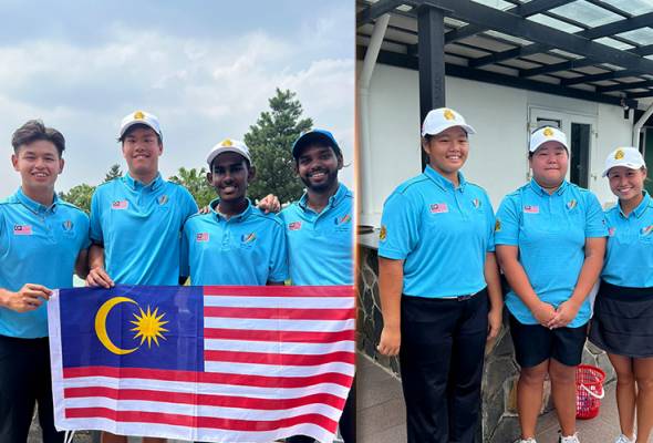 Sukan SEA: Pasukan golf lelaki negara tamatkan kemarau emas selepas 21 tahun