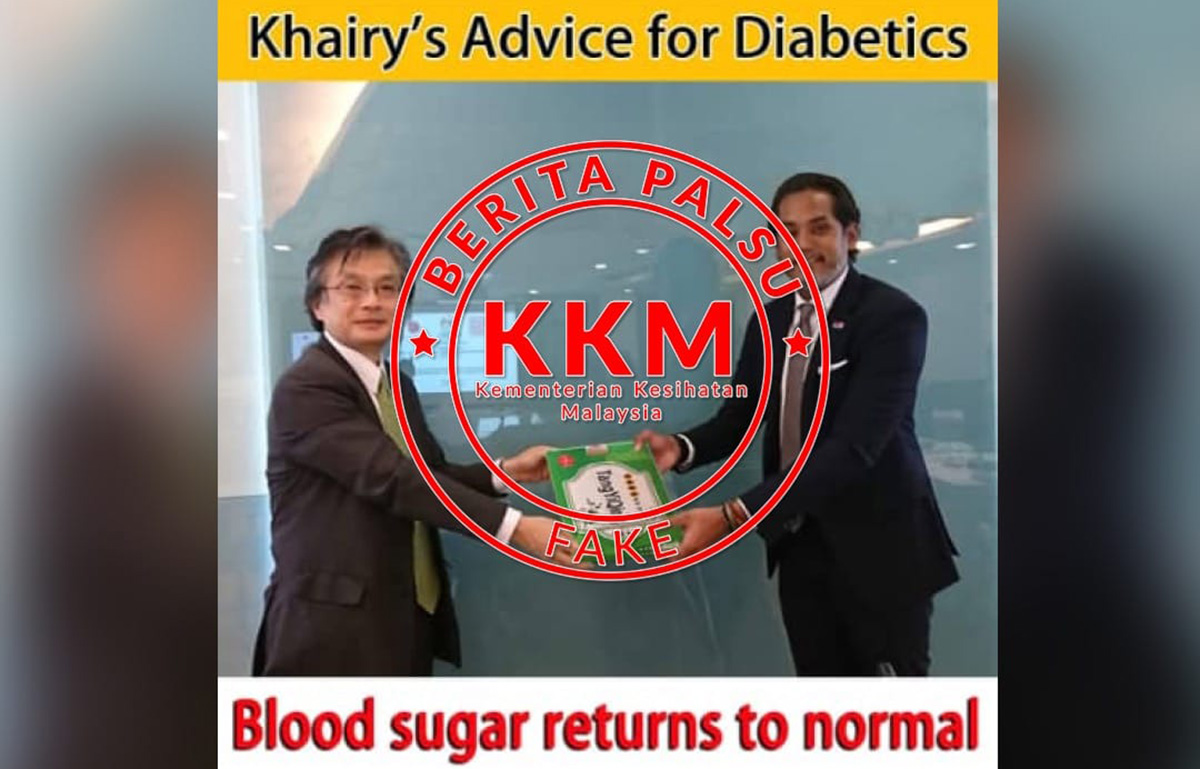 KKM tidak pernah peraku produk ganti ubat rawat diabetes