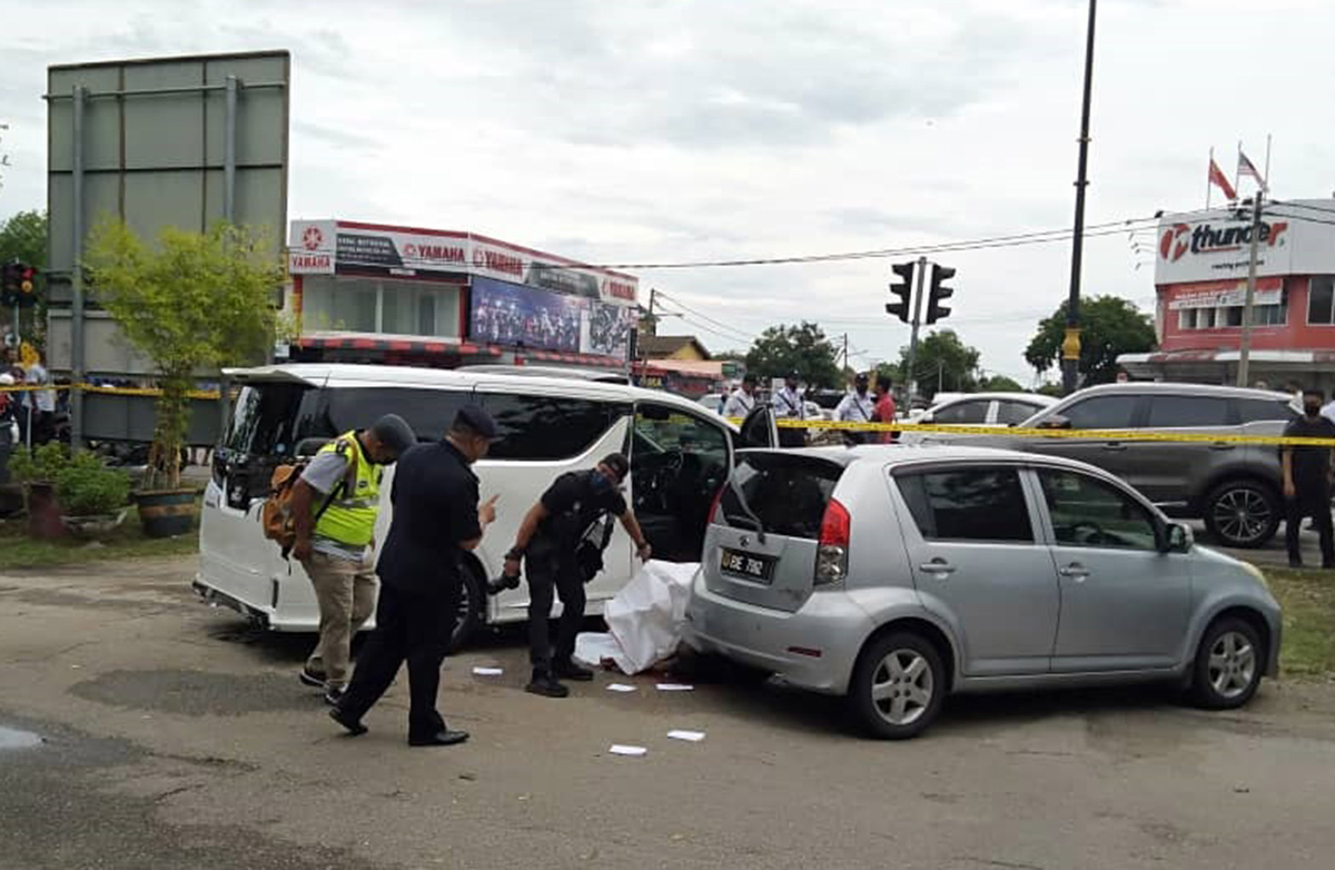 Lelaki dikehendaki polis mati ditembak dari jarak dekat