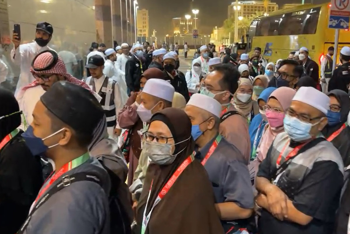 2,700 jemaah Malaysia tiba di Madinah sejak 4 Jun