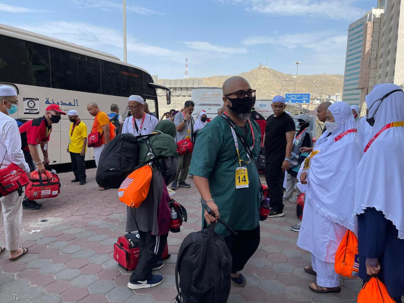 Jemaah haji Malaysia pulang mulai 17 Julai