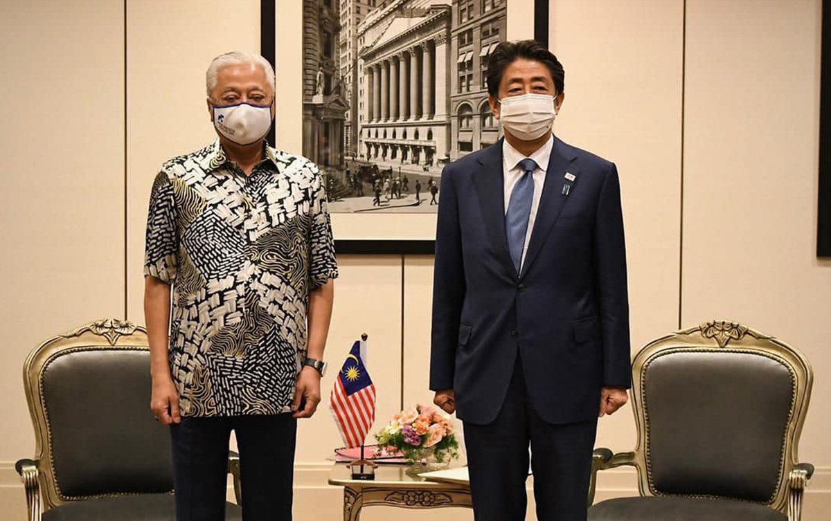 ismail sabri yaakob shinzo abe