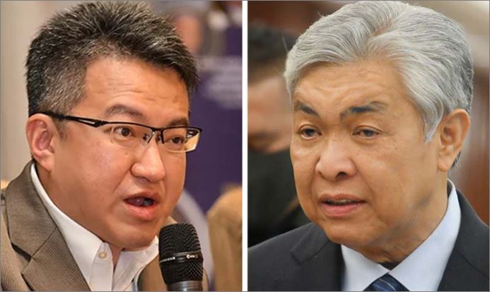 LCS: Chin Tong gesa Ahmad Zahid jangan lari