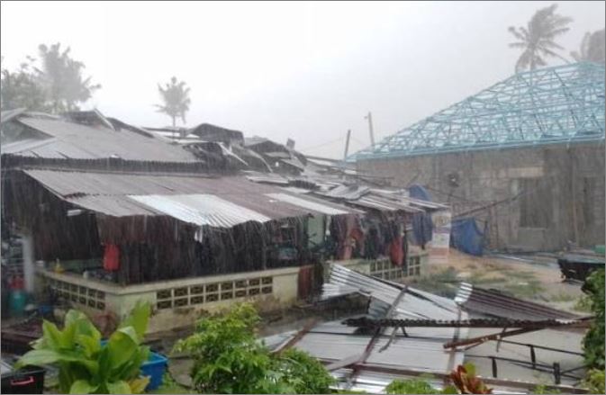 58 rumah, inap desa di Tanjung Bidara rosak dilanda ribut