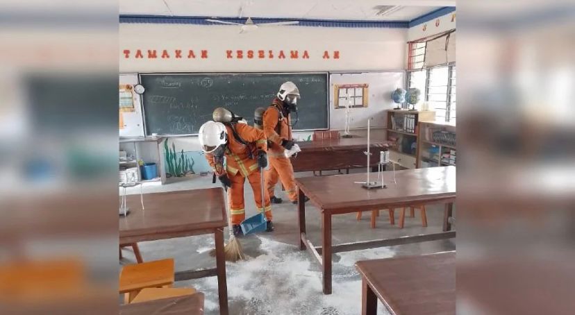 Guru, 13 murid dikejarkan ke hospital terkena tumpahan raksa