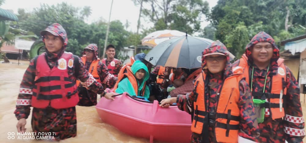 Banjir: Jumlah mangsa di Sabah meningkat, Kelantan dan Terengganu menurun