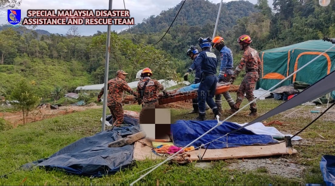 Tanah runtuh Batang Kali: 25 dikhuatiri masih hilang, 9 maut setakat 10.41 pagi