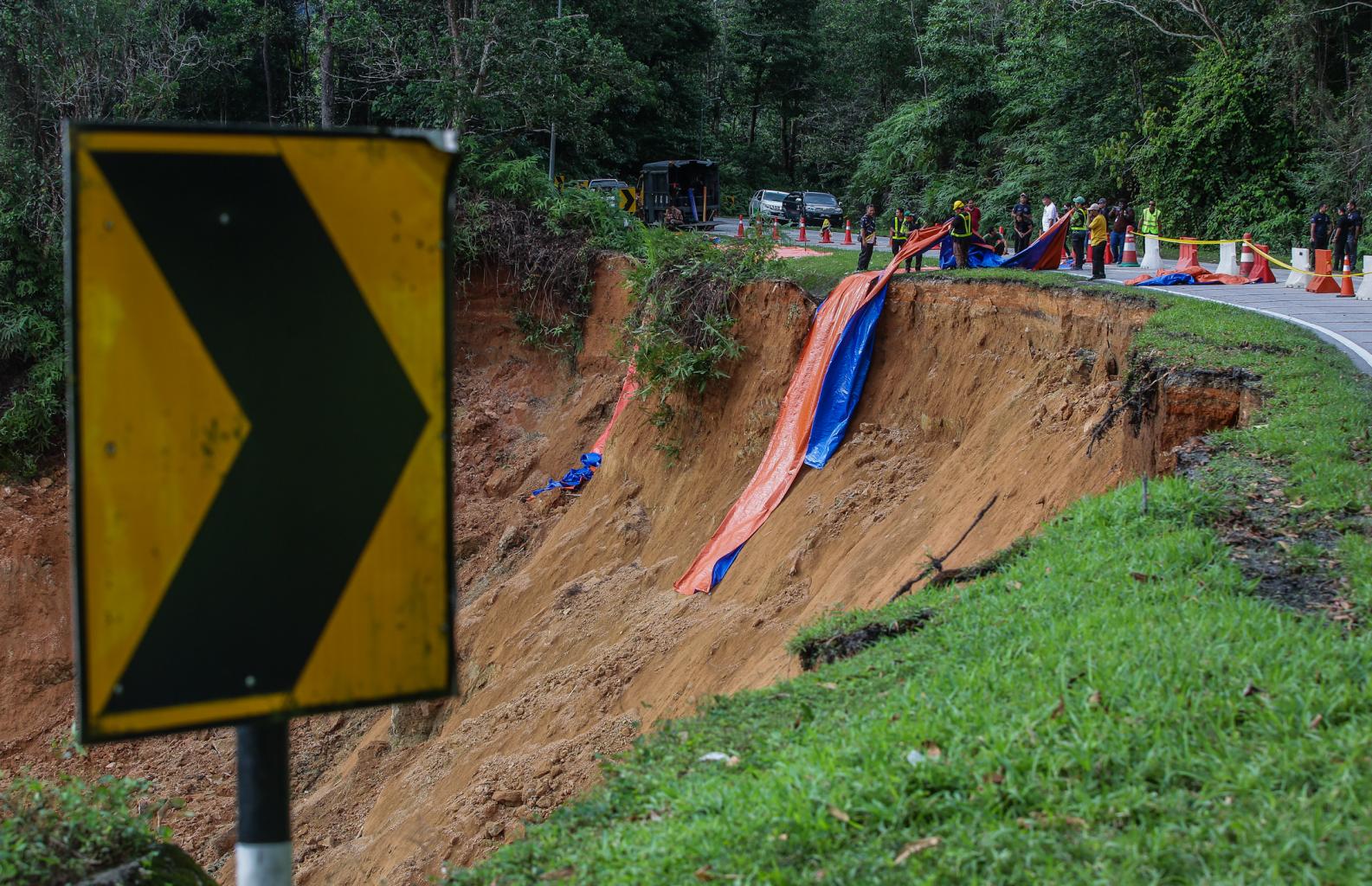 Jalan Batang Kali-Genting dijangka dibuka untuk motosikal