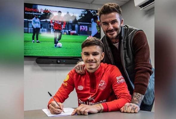 Anak Beckham, Romeo sertai Brentford