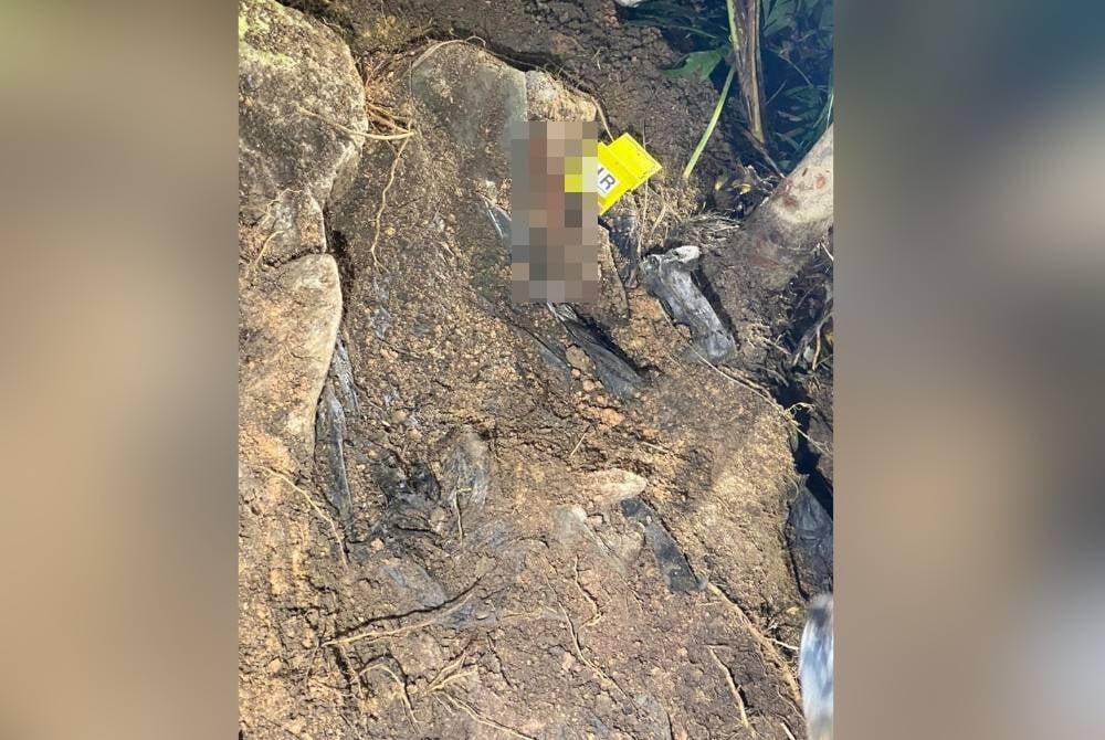 Bunuh, tanam mayat suami kekasih di lereng bukit