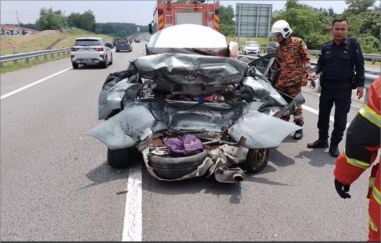 3 maut nahas dua kenderaan di Lebuhraya Seremban-Port Dickson