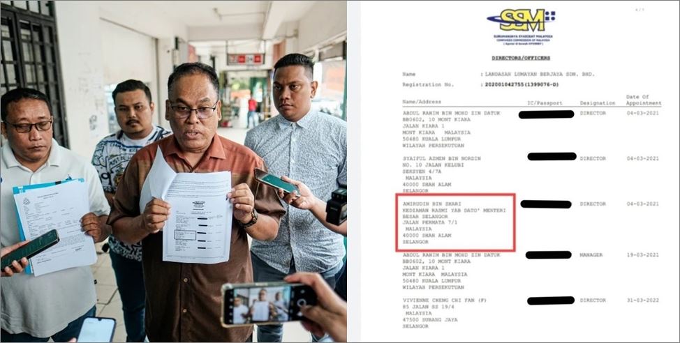 PN gesa polis siasat dakwaan MB Selangor salah guna kuasa beri projek RM700j