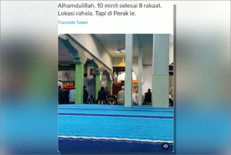 Tarawih 10 minit: JAIPk siasat, beri teguran