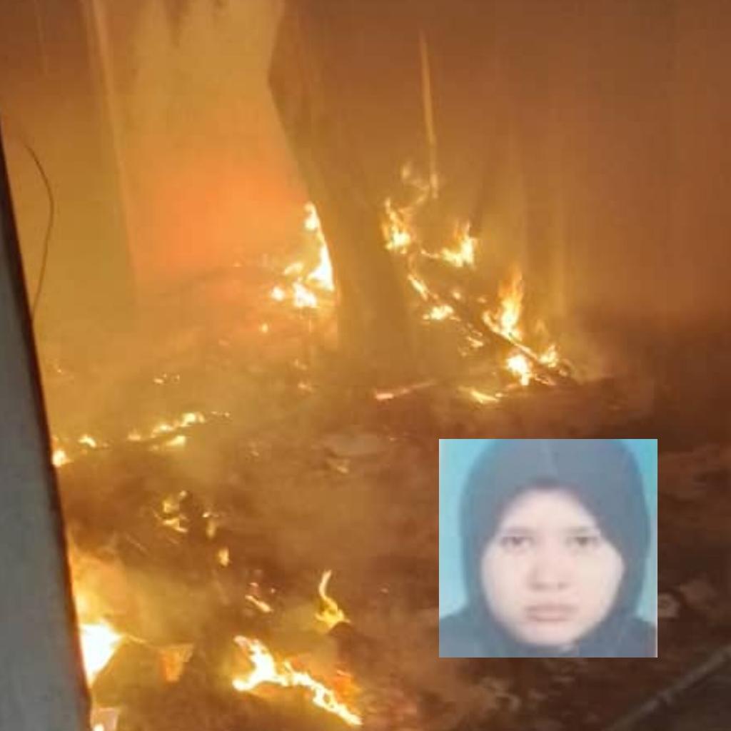 Wanita OKU maut rumah terbakar