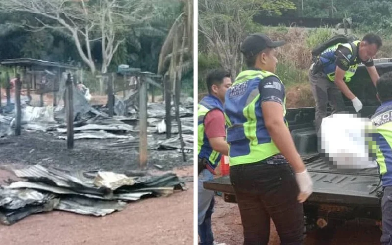 Rumah kongsi terbakar, pekerja ladang ditemui rentung