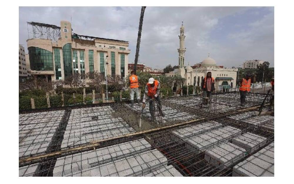 PASRelief bangunkan semula bangunan pejabat Kementerian Buruh Palestin
