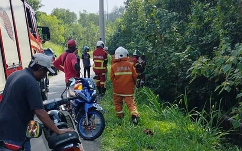 OKU maut terbabas langgar tiang elektrik